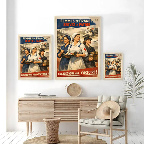 Affiche - Femmes de France