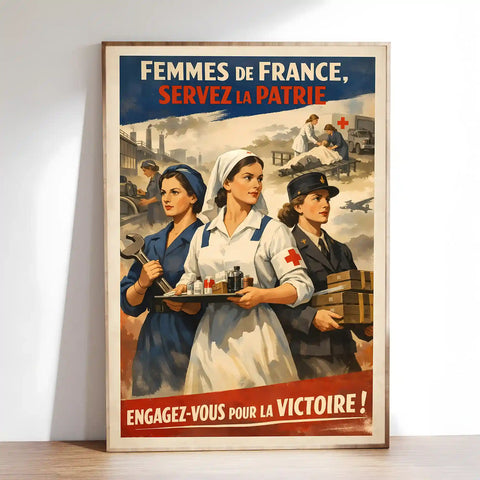 Affiche - Femmes de France