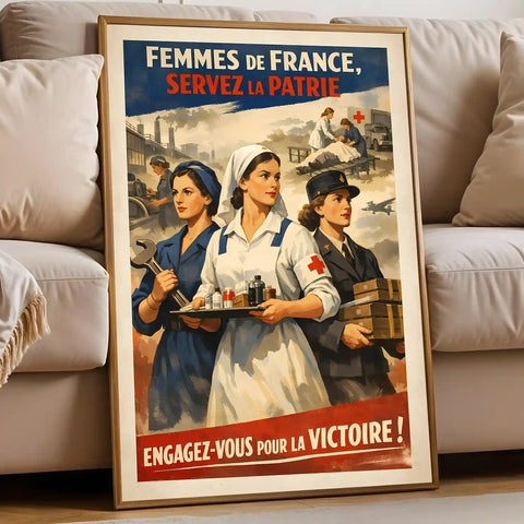 Affiche - Femmes de France
