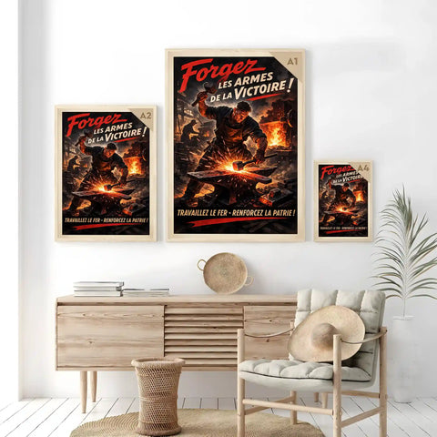 Affiche - Forgez les Armes