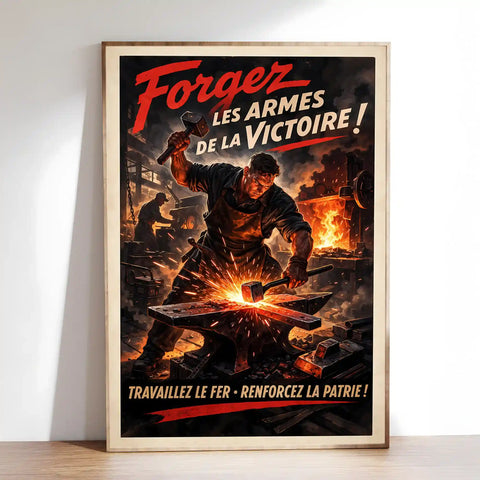 Affiche - Forgez les Armes
