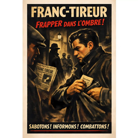 Affiche - Franc-Tireur