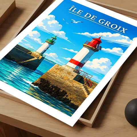 Affiche - Île de Groix