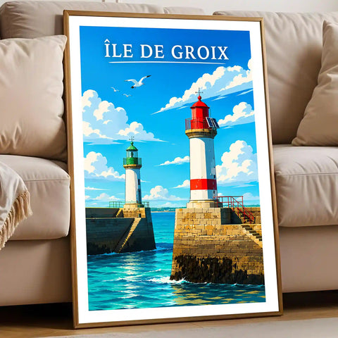 Affiche - Île de Groix