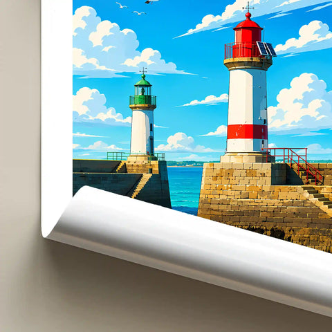 Affiche - Île de Groix
