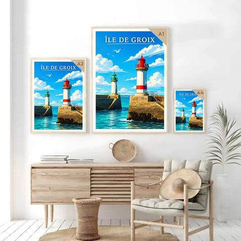 Affiche - Île de Groix