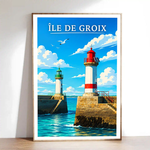 Affiche - Île de Groix