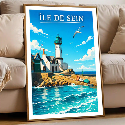 Affiche - Île de Sein