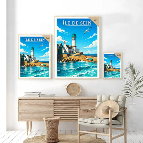 Affiche - Île de Sein