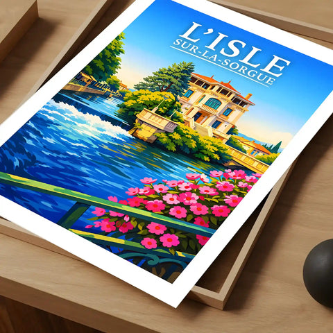 Affiche - L'Isle-sur-la-Sorgue
