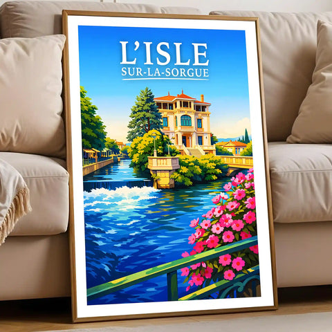 Affiche - L'Isle-sur-la-Sorgue