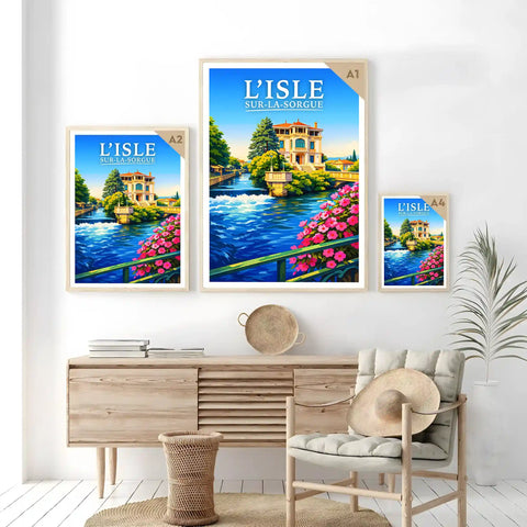 Affiche - L'Isle-sur-la-Sorgue