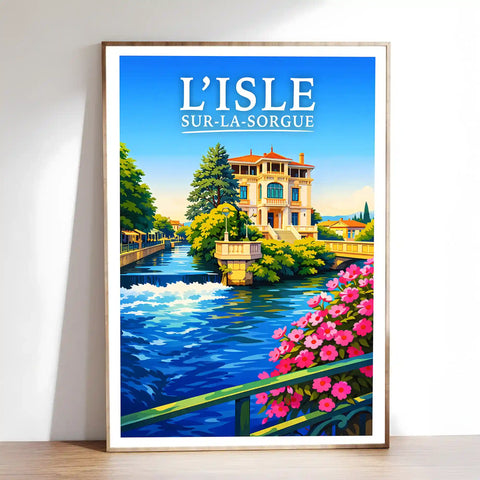 Affiche - L'Isle-sur-la-Sorgue