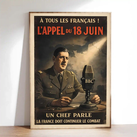 Affiche - L'Appel du 18 juin