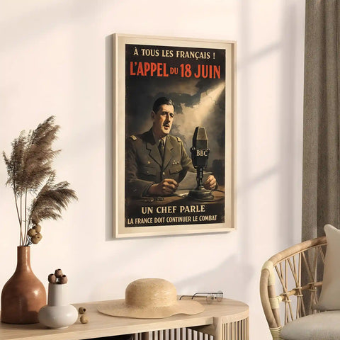 Affiche - L'Appel du 18 juin