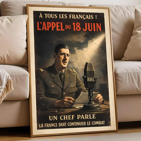 Affiche - L'Appel du 18 juin