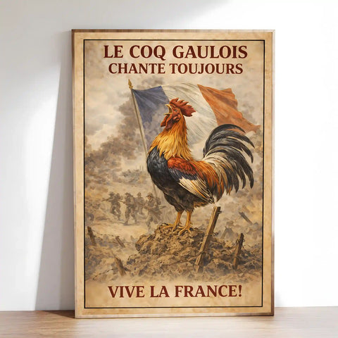 Affiche - Coq Gaulois