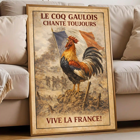 Affiche - Coq Gaulois