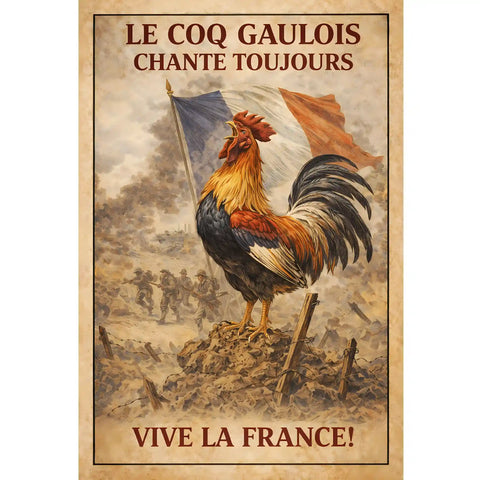 Affiche - Coq Gaulois