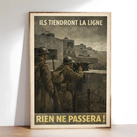 Affiche - Ligne Maginot