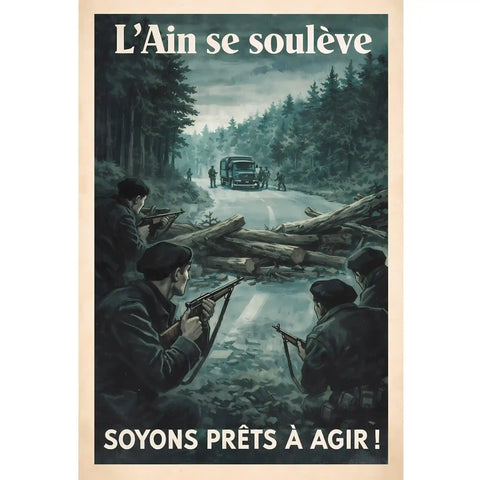 Affiche - Maquis de l'Ain