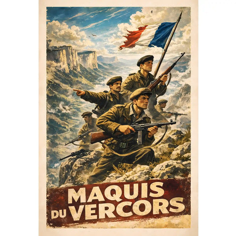 Affiche - Maquis du Vercors