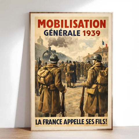 Affiche - Mobilisation Générale de 1939