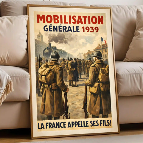 Affiche - Mobilisation Générale de 1939