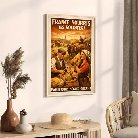 Affiche - Paysans