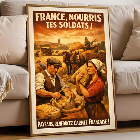 Affiche - Paysans