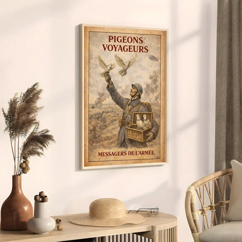 Affiche - Pigeons Voyageurs