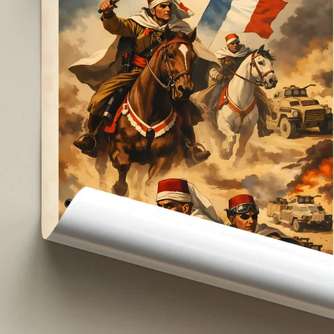 Affiche - Spahis français