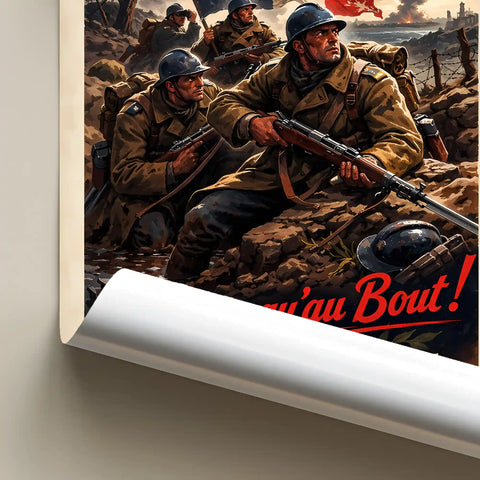 Affiche - Tenez jusqu'au bout