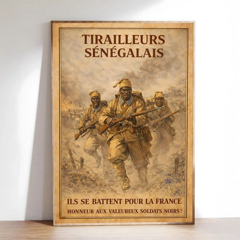 Affiche - Tirailleurs Sénégalais