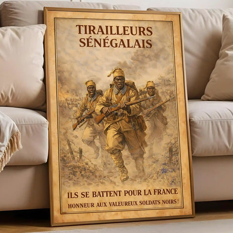 Affiche - Tirailleurs Sénégalais