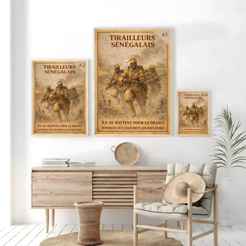 Affiche - Tirailleurs Sénégalais