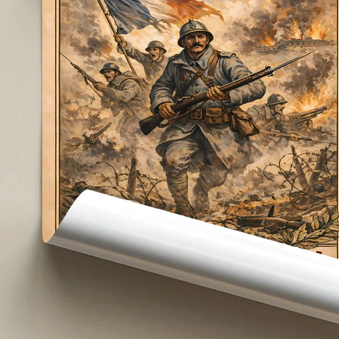 Affiche - Verdun on ne passe pas