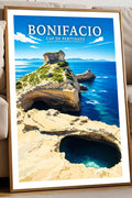 Affiche Bonifacio Cap de Pertusato