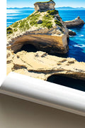 Affiche Bonifacio Cap de Pertusato