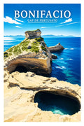 Affiche Bonifacio Cap de Pertusato