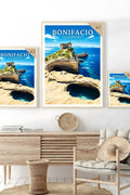 Affiche Bonifacio Cap de Pertusato