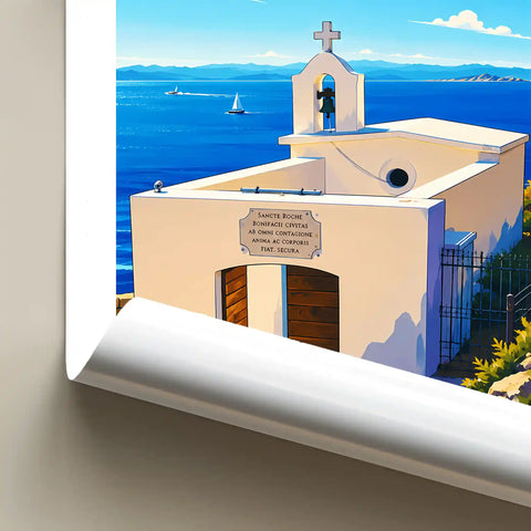 Affiche Bonifacio Chapelle Saint-Roch