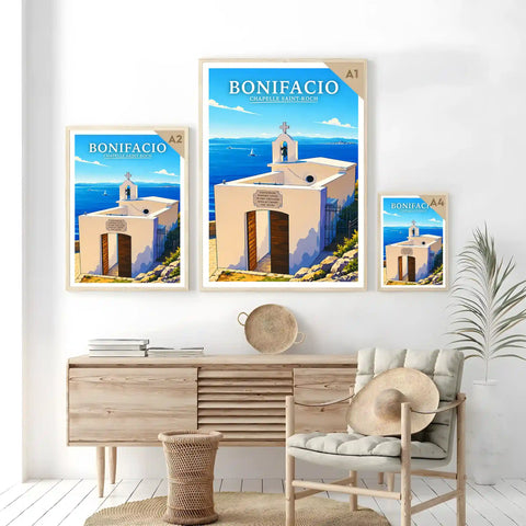 Affiche Bonifacio Chapelle Saint-Roch