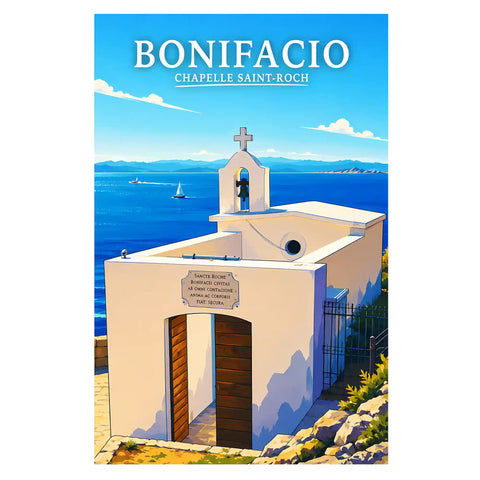 Affiche Bonifacio Chapelle Saint-Roch