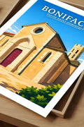 Affiche Bonifacio Église Saint-Dominique