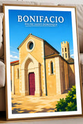 Affiche Bonifacio Église Saint-Dominique