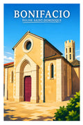 Affiche Bonifacio Église Saint-Dominique
