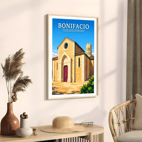 Affiche Bonifacio Église Saint-Dominique