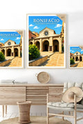 Affiche Bonifacio Église Sainte-Marie-Majeure