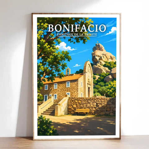 Affiche Bonifacio Ermitage de la Trinité